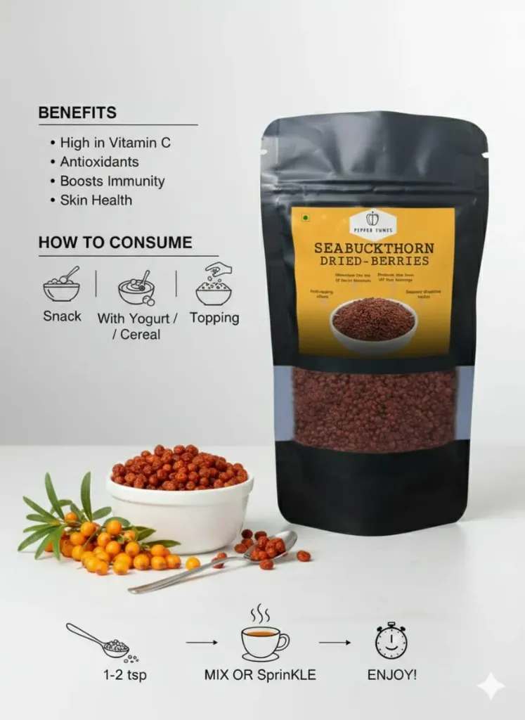 Seabuckthorn Dried Berries